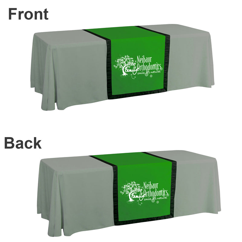 Tablecloths For Trade Shows 8ft Table Runner-2