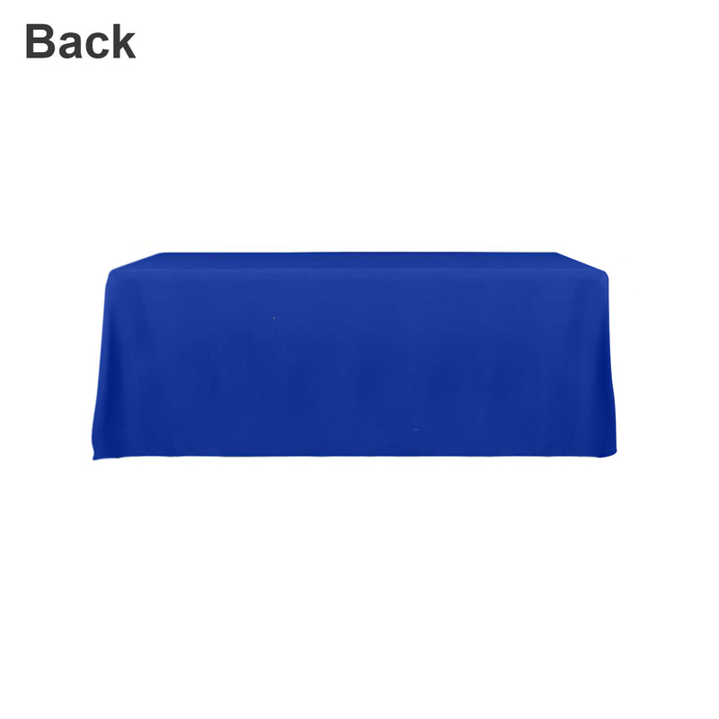 Custom Stretch Tablecloth 6ft 4 Sided-Back
