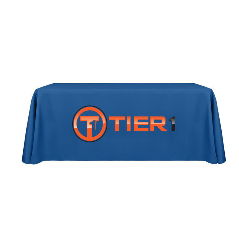 Custom Adjustable Table Covers For Trade Shows 6ft To 4ft 4ft Style