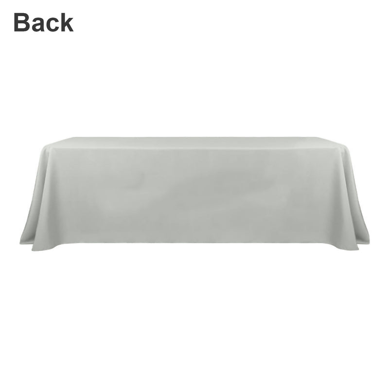 8ft Table Covers For Trade Shows Back