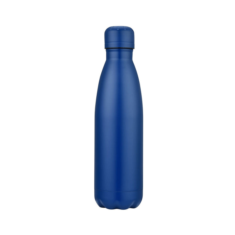 17oz Blue Double Wall Stainless Steel Vacuum Bottle
