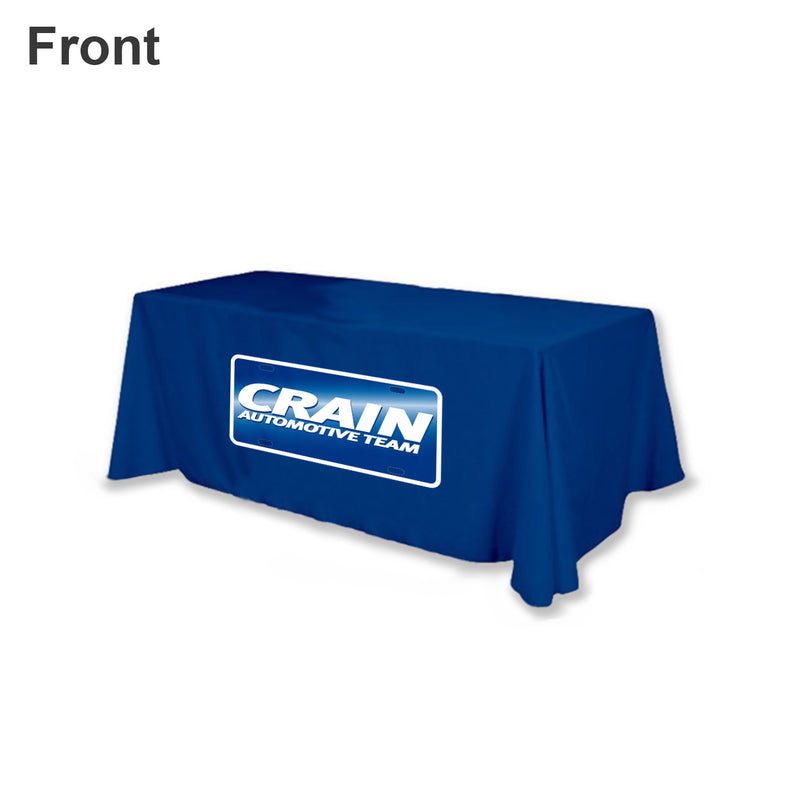 Custom Waterproof Tablecloths 6ft-Front