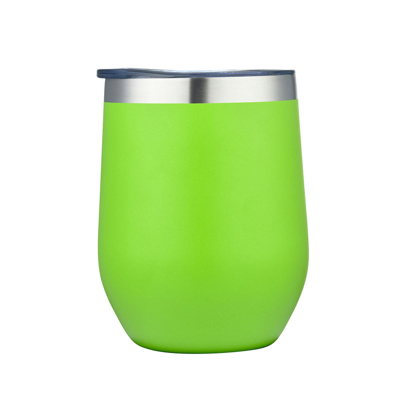personalized wine tumble rwith lid-lime